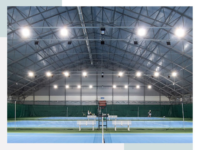 Строительство теннисных кортов в Братск от 612 руб.