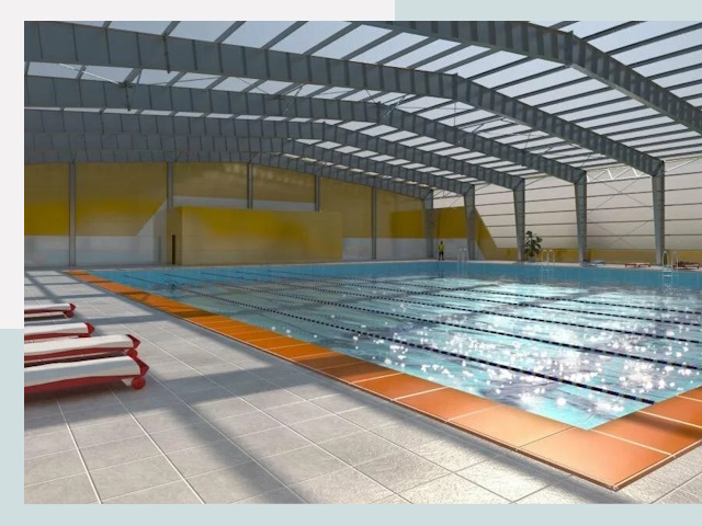 Строительство крытых бассейнов в Братске