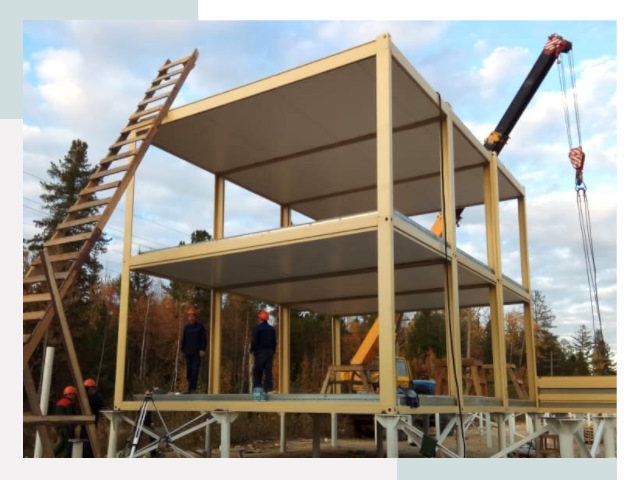 Строительство модульных здания Братск