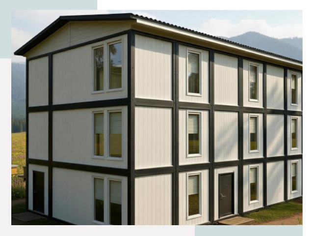 Модульные общежития в Братске