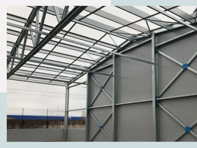 Каркасные ангары от СтальСтрой-Брт по цене от 612 руб.