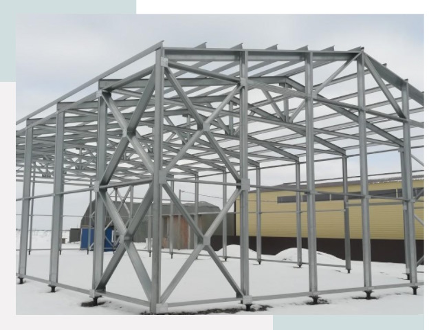 Каркасные ангары в Братске