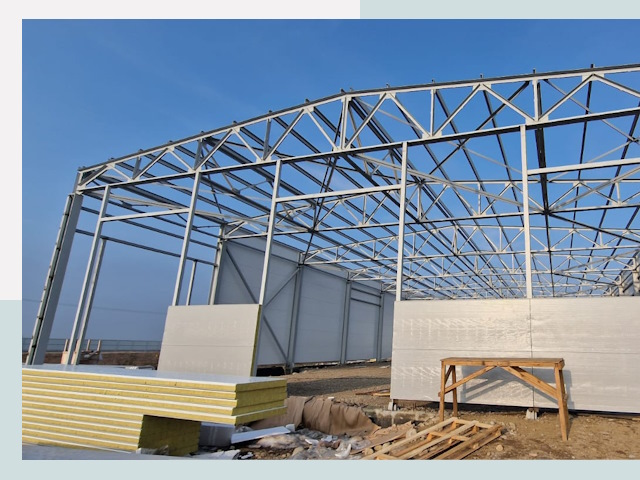 Утепленные ангары в Братск от 612 руб. за м²