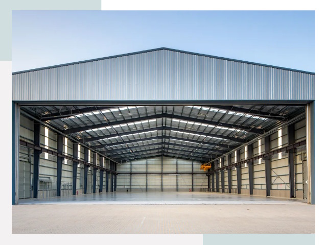 Большие ангары в Братске