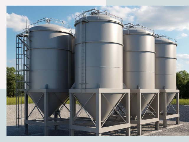 Металлические силосы от СтальСтрой-Брт по цене 612 руб.