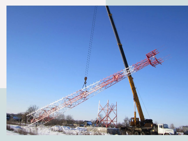 Строительство башен связи в Братске от 612 руб.