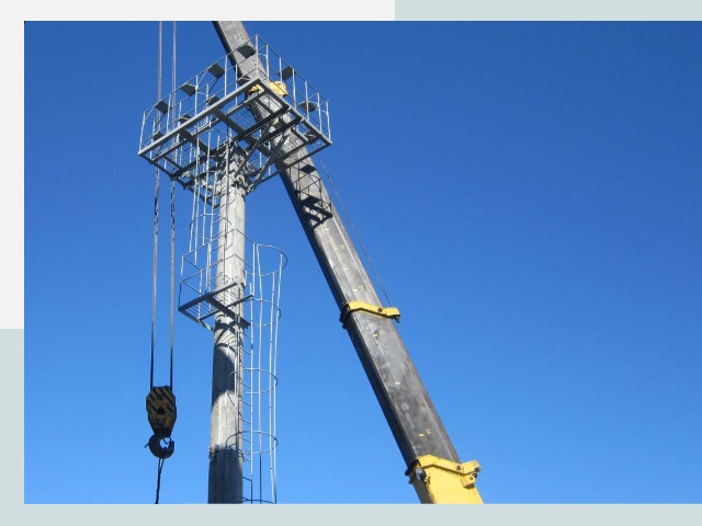 Монтаж осветительных мачт в Братск от 612 руб.