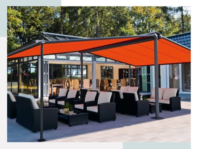 Навесы для кафе и ресторанов в Братске