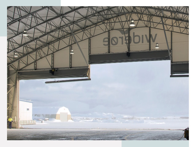 Ворота для ангаров в Братске