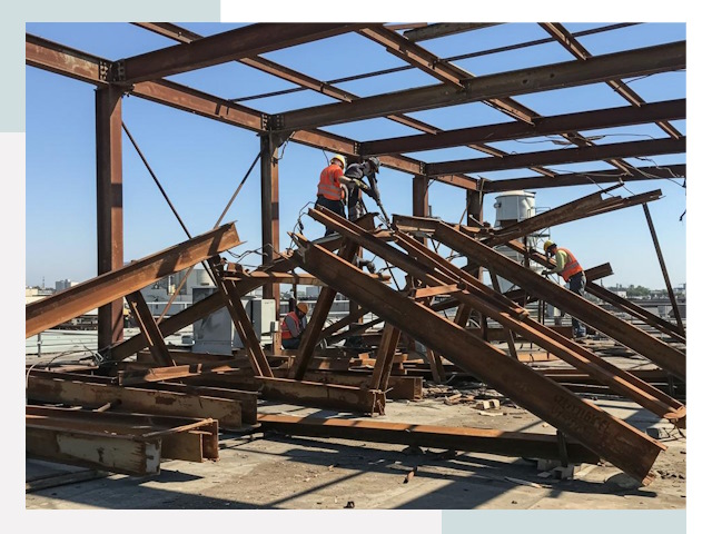 Демонтаж металлоконструкций в Братске от 612 руб.